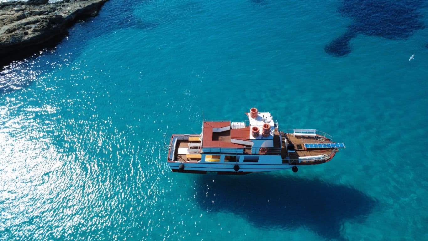 On the water