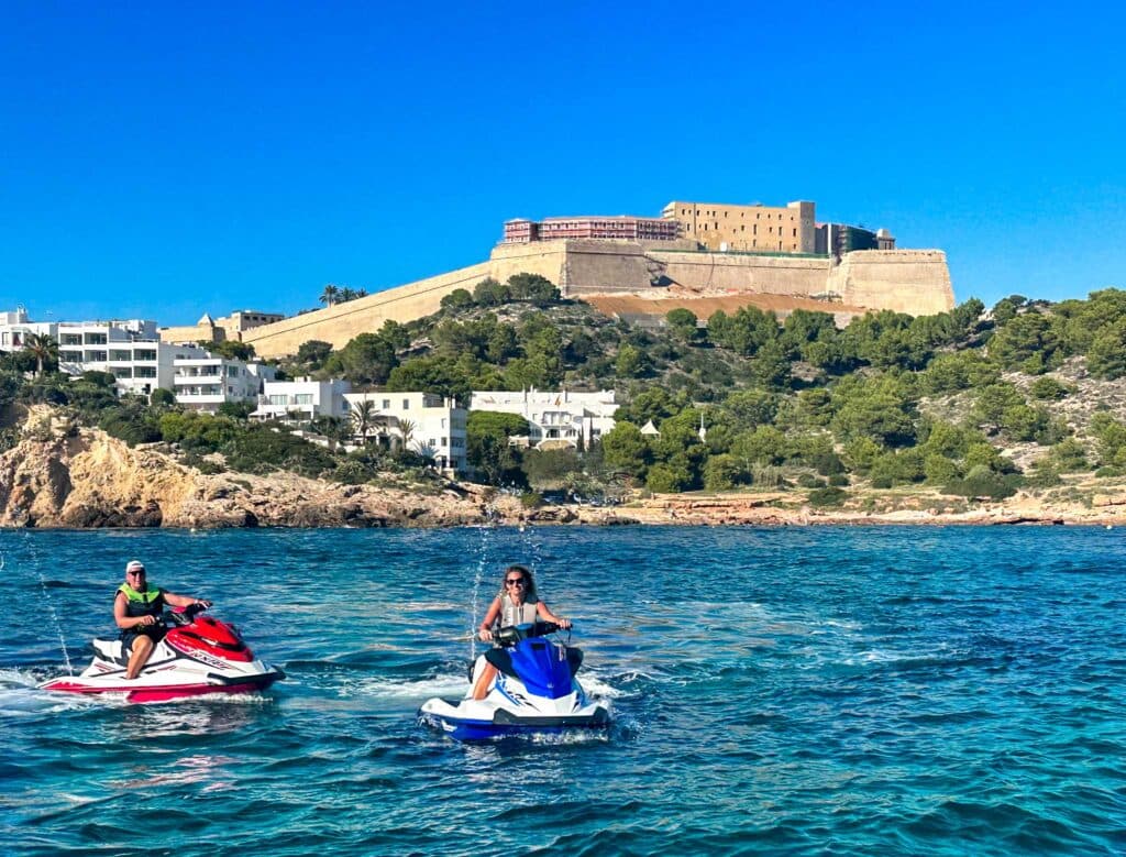 Jet Ski Tours with Blue Coral