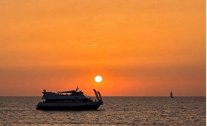 FYB Beach Cruise Sunset